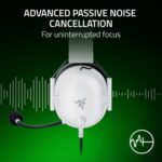 Razer BlackShark V2 X (Xbox Licensed)- Wired Esports Headset - White -RZ04-03241500-R3M1 - Image 5
