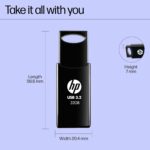 HP 712w 32GB USB 3.2 Flash Drive- Black - Image 3