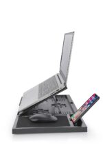 JD FRESH Adjustable Multi-Angle Portable Laptop Stand for Desk with Mobile with Detachable Mouse pad, Laptop raisers Computer Accessories Laptop Holder for Desk Use - Image 3