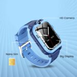 PunnkFunnk Newly Launched Safeguard 5G/4G Kids Smart Watch with SIM Calling, GPS Tracker, Video Call, SOS Alerts, Face Unlock, Games, IP67, 800mAh Battery, Voice Chat, Live Location(Blue) - Image 4