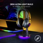 Razer Kraken V3 X - Ultra Light Comfort Triforce 40mm Drivers -7.1 Surround Sound - Hyperclear Cardioid Mic Powered Chroma RGB Wired USB Gaming Headset -RZ04-03750300-R3M1 - Image 3