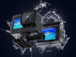 SJCAM Sj4000 Dual Screen 4K 30Fps/16Mp WiFi Action Digital Camera | 170° Ultra Wide Angle | 2.0''Ltps LCD+1.3'' Dual Screen | 30M Waterproof with Waterproof Case | Black - Image 3