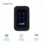 ZEORGIA 4G/5G LTE Wireless WiFi Dongle with All Sim Network Support|Single_Band| Plug & Play Data Card with Up to 150Mbps Speed WiFi Hotspot|2100Mah Rechargeable Battery Mobile Hotspot - Image 4