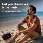 PHILIPS Audio TAS1400BK Wireless Bluetooth Speaker with Deep Bass, Passive Radiator, 12W Sound Output, 1200mAh Rechargable Battery, RGB Light Modes, 10H Playtime, Supports TF/USB/BT Modes (Black) - Image 6