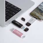 Transcend 310C 256GB USB C & USB A External Portable SSD, Up to 1,050 MB/s, 5 Yr Warranty, Black, for iPhone 15 pro max, MacBook, Ipad, Laptop and Desktop TS256GESD310C - Image 5