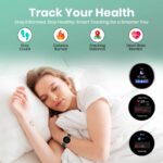 PunnkFunnk GenDiva Smart Watch for Women, 1.69" AMOLED Display, Bluetooth Calling, 100+ Sports Modes, Heart Rate & SpO2 Tracker, Sleep Monitor (GenDiva Green, Green) - Image 5