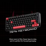 daWg HighKEY 718, 75% Wireless Mechanical Keyboard, RGB, daWg Glacier Tactile Switches, Hot Swap, Gasket with 5 Layer Absorption, 4000mAh, 30 Days, (Type-C, 2.4Hz, 3*BT), Volume Knob, Advance Software - Image 3