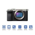 Sony Alpha ILCE-7CM2 Full-Frame Interchangeable-Lens Mirrorless vlog Camera (Body Only) | Made for Creators | 33.0 MP | Artificial Intelligence Based Autofocus | 4K 60p Recording - Silver - Image 3