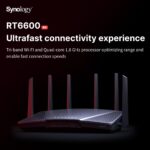 Synology RT6600ax - Tri-Band 4x4 160MHz Wi-Fi Router, 2.5Gbps Ethernet, VLAN Segmentation, Multiple SSIDs, Parental Controls, Threat Prevention, VPN (US Version) - Image 3