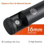 DIGIMORE Condenser Mic for Singing with V8 Sound Card | Condenser Microphone Kit | Voice Changer | Studio Recording Equipments Full Set, Voice Recorder Mic, Karaoke, Gaming, Podcast & Lecture (D-430) - Image 4