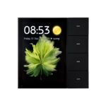 Ledgebit 4-Gang Zigbee Smart Switch with 3.5-Inch Touchscreen | Scene Linkage & Smart App Control | 100–240V AC | Grey | Zigbee Bridge-Hub Required - Image 3