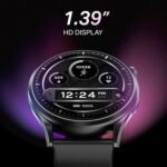 Boat Lunar Discovery Pro, 1.39" Display, Premium Metal Build, Round Dial, Emergency SOS, Functional Crown, Multiple Sports Modes, HR,SpO2 & Sleep Tracking, Smart Watch for Men & Women (Active Black) - Image 3