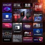acer Nitro V 15, AMD Ryzen 5 6600H Hexa-core Processor,NVIDIA GeForce RTX 4050-6GB GDDR6,16 GB, 512 GB, Full HD IPS, 15.6"/39.62 cm, 165 Hz, Win 11 Home,Obsidian Black, 2.1 kg, ANV15-41,Gaming Laptop - Image 3