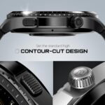 Noise Origin Smart Watch Smoothest UI Experience (New Nebula UI) & EN 1 Processor, 1.46" ApexVision AMOLED Display, Stainless Steel, Contour-Cut Design, Fitness Age, Fast Charging (Classic Black) - Image 3