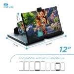 LAC Mobile Phone Magnification Screen 12 Inch | Mobile Phone Screen Magnification Gifts for Men | Screen Enlarger Mobile Phone Smartphone Magnifier | Phone Magnifier Phone Screen Enlargement - Image 3
