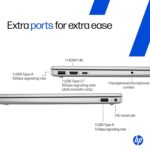 HP 15, Intel Core Ultra 5 125H, 12 Tops (16GB DDR5, 512GB SSD) FHD, IPS, 15.6''/39.6cm, Win11, M365 Basic* Office24, Silver, 1.65kg, fd1254TU, Intel Graphics, FHD Camera w/Shutter, AI Powered Laptop - Image 5