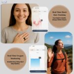 MYNK Alpha Smart Ring for Men & Women | Health & Fitness Tracker | Stress & Sleep Monitoring | Track Steps, Calories, HRV, HR, SPO2 | Waterproof | Silver, Size 11 - Image 6