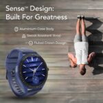 Titan Crest 2.0 Smart Watch for Man & Women, 1.43" AMOLED Display, Mesh Metal Strap, BT Calling, Tailored Activity Tracker, 100+ Sports Modes, Fast Charging, Smart Watch for Men Latest & Women (Black) - Image 3