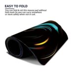 STRIFF Extended Size (800 mm x 300 mm x 3 mm) Gaming Mouse Pad| Stitched Edges| Non-Slip Rubber Base|Computer Laptop|Keyboard Mouse Pad for Office & Home (Universe) - Image 5