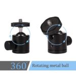 FND Handheld Grip 1/4" Screw with Ball Head for Camera Stabilizer Smartphone Handy Grip Tripod System Compatible with Action Camera Digital Camera Mobile Video Shooting Vlog Camcorder - Image 4