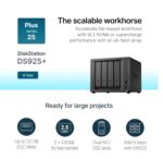 Synology 4-Bay DiskStation DS925+ - Image 3