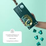 Blue Tokai Coffee Roasters Aluminium Capsules | Dhak Blend - Dark Roast | 100% Arabica | Specialty Coffee | 10 Pods In Pack | Nespresso Compatible Coffee Pods - Image 4