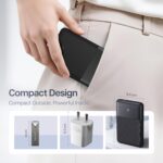 Geonix Helio C100 10000mAh Power Bank 22.5W | Ultra Slim | High Capacity Fast Charging Power Bank with USB-A to Type-C Cable, 1 Year Warranty, Black - Image 6