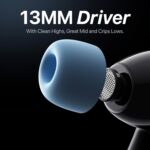 Mivi DuoPods Maxx TWS [New Launch], 13mm Bass Drivers, 50 Hrs Playtime, HD Call Clarity with AI-ENC, Gaming Mode, BT v5.3, Swift Type-C Charging, Made in India Earbuds - Image 4