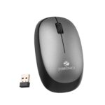 ZEBRONICS Companion 104 2.4GHz Wireless Keyboard & Mouse Combo, 100 Keys, Laser Printed Keycaps, Integrated Multimedia Keys, 3 Button Mouse, 1200 DPI, High Precision, Advanced Optical Sensor (Grey) - Image 4