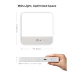 ELEPHANTBOAT® 7.3in Magnetic Wall Lamp Ceiling Light with 3-Color LED, Smart Motion Sensor with Remote Control, USB Rechargeable 4000mAh Battery, Ceiling Light for Bedroom, Cabinets, Hallway - Image 3