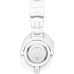 Audio-Technica ATH-M50XWH Professional Studio Monitor Headphones (White) - Image 4