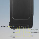 All-in-One Desktop Computer Set, i7 3700, 16 GB RAM, 1 TB SSD, 22" HD LED Monitor, Wireless Keyboard & Mouse, WiFi, Windows 11, MS Office (16-1TB) - Image 3