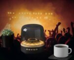 Big Diamond Smart LED Wireless Bluetooth Speaker with RGB Lamp, 360-Degree Surround Sound, USB Type-C Charging, Aesthetic Stereo Player - Image 3