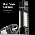 Camping Lights, 5 Light Modes, Power Bank, Magnetic Vehicle Repair Light - Image 5