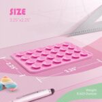 EDNITA Suction Phone Case, Phone Suction Sticker, Silicone Suction Phone Case for Hands-Free Mobile Accessory Holder Grip, Video Phone Accessory Compatible Mirror, Shower-(Pink) - Image 4
