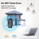 5G WiFi 6 Router AX1800 Dual-Band Wireless Internet 4G/5G SIM Card & Gigabit WAN Port MU-MIMO Mesh Support Ideal for Home Mobile Broadband Z6001AX-M2 - Image 3