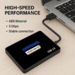 Portable External Hard Disk 320GB – Ultra Slim USB 3.0 High-Speed HDD – Store Documents, Photos & Wedding Videos – Compatible with Windows/Mac/Linux (Black) – 1 Year Warranty (320, GB) - Image 3