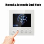 Programmable Smart Wall Thermostat NTC Sensor LCD Display Touch Button Water Heating Warm Floor Underfloor Digital Thermoregulator Temperature Controller for Home Room - Image 4