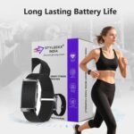 StyleOxx GT Pro Smart Fitness Band,24/7 Activity Tracking, Heart Rate Monitoring, HRV Analysis, Stress and Sleep Tracking, 30+ Days Battery Life, Ai-Analysis,Subscription Free App (Blue Silicone) - Image 4