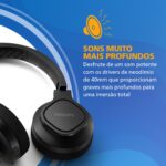 Philips Audio TAA4216 On-Ear Sports Bluetooth Headphones with IP55 Dust/Water Protection, 35 Hours Play Time, Cooling & Washable Ear Cups, Quick Charge, 40 mm Drivers and Built-in Mic (Black) - Image 5