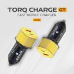 Stellar Drive TORQ Charge GT XC-36 130W Fast Car Charger with Type C PD 30W & USB A 100W | Dual Port Smart Car Charger for Mobile Laptop Tablet | Aluminum Alloy Compact Design - Image 4