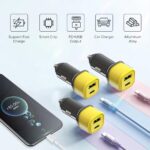 Stellar Drive TORQ Charge GT XC-36 130W Fast Car Charger with Type C PD 30W & USB A 100W | Dual Port Smart Car Charger for Mobile Laptop Tablet | Aluminum Alloy Compact Design - Image 5