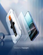 Spigen EZ Fit Tempered Glass Screen Protector Guard For Samsung Galaxy S25 / Galaxy S24 (2 Pack) - Image 4