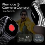 GOBOULT Trail Pro Smartwatch 2.01''3DCurved+ AMOLED Display,BT Calling 5.3, 600Nits Brightness, IP68, 250+ Watchfaces, 123+ Sports Modes, AI Voice Assistant, SpO2 Tracking (Jet Black) - Image 5