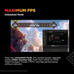 HP Omen, AMD Ryzen AI 7 350, 8GB RTX 5050, 24GB DDR5(Upgradeable) 1TB SSD, 165Hz, 2k WUXGA, 3ms, 400 nits, 16'(40.6cm) Win11, M365* Office24, Black, 2.44kg, ap0165AX, RGB, AI Gaming Laptop - Image 6