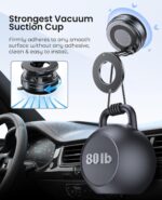 Magnetic Phone Holder Stand with Strong Suction Base – 360° Rotatable Adjustable Mobile Stand for Desk - Image 4