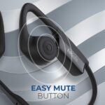 ng Earsafe Comm Open Ear Air Conduction Headphone, Noise Cancelling Boom Mic Earphone, Computer/PC/Laptop Use, 10M Fast C-Type Charge, 17H Playtime, Ideal for Home, Office, Zoom Meetings (Black) - Image 5