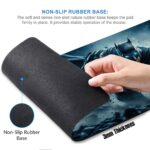 Gadgets WRAP Extra Large Desk Mat Mouse Pad 18 x 36 Inch, Anti-Slip, Spill-Resistant, Ideal for Home, Office, Gaming Setups - Batman Superpowers - Image 4