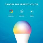 QUBO Smart Bulb from Hero Group | 12W B22 LED | Wi-Fi & BT | Compatible with Amazon Alexa & Google Assitant (16 Million Colours, 16 Preset Scenes and Warm/Neutral/White Tunable light) - Image 3