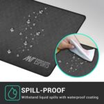 Ant Esports MP320S - Speed Gaming Mouse Pad-XL-Extended Large with Stitched Edges, Waterproof Non-Slip Base for Gaming & Office – Black - Image 3